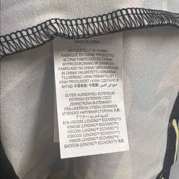 Boden Naomi Mod Print Jersey Dress Black Multi Size 4 - Picture 7 of 7